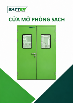 Cửa mở phòng sạch GAT-HDC-1522