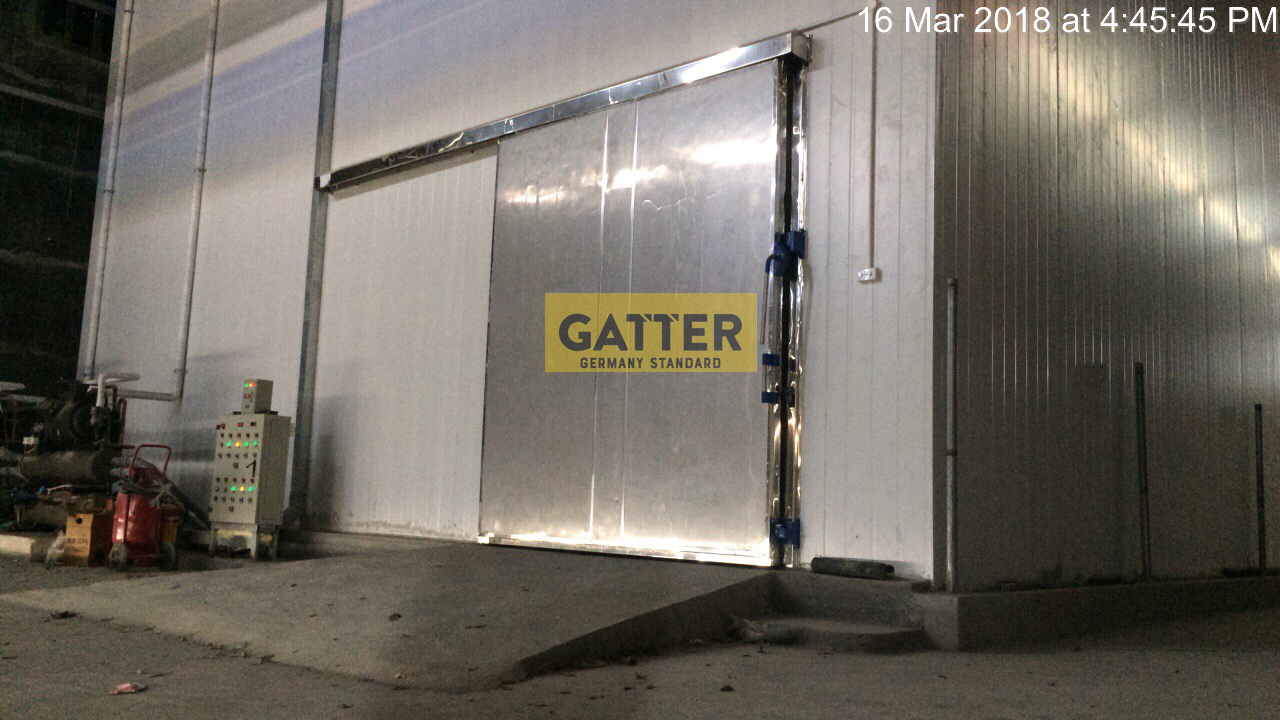 Cung cấp và lắp đặt cửa trượt Luxury cho kho lạnh bảo quản tại Lai Châu 3