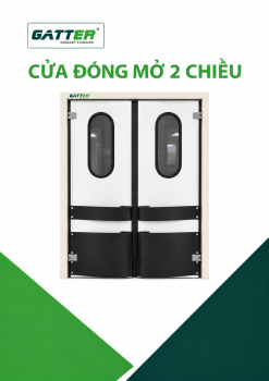 Cửa đóng mở hai chiều hai cánh GAT-HDTF-1522