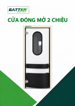 Cửa đóng mở hai chiều một cánh GAT-HDTF-0720